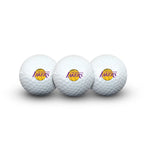 Los Angeles Lakers 3 Golf Balls In Clamshell