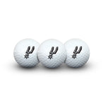 San Antonio Spurs 3 Golf Balls In Clamshell
