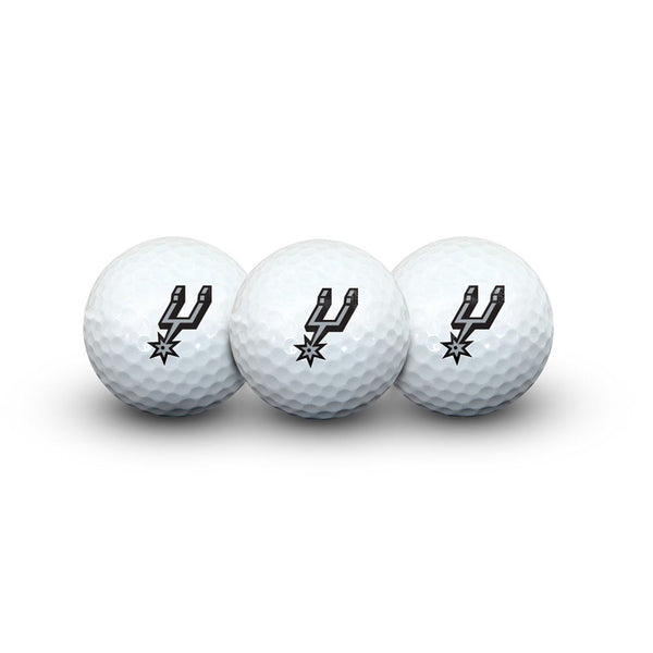 San Antonio Spurs 3 Golf Balls In Clamshell