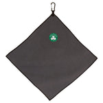 Boston Celtics Towel - Grey Microfiber 15" x 15"