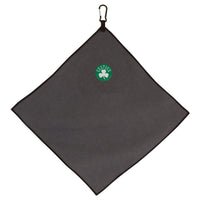 Boston Celtics Towel - Grey Microfiber 15" x 15"