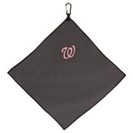 Washington Nationals Towel - Grey Microfiber 15" x 15"