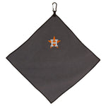 Houston Astros Towel - Grey Microfiber 15" x 15"