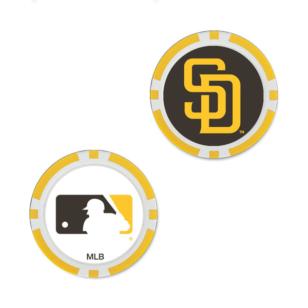 San Diego Padres Ball Marker - Oversized indiv.