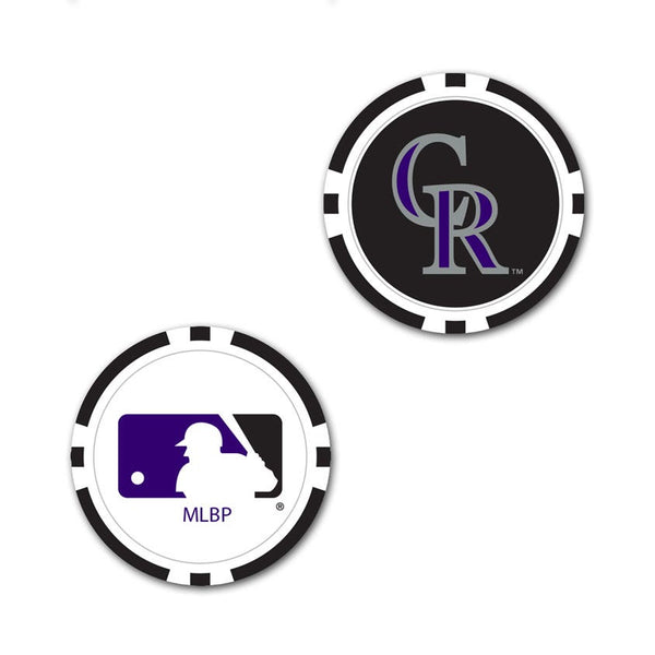 Colorado Rockies Ball Marker - Oversized indiv.