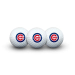 Chicago Cubs 3 Golf Balls In Clamshell