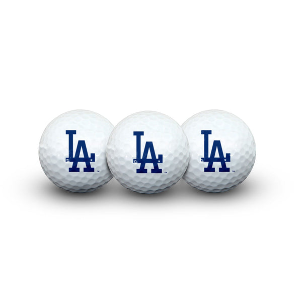 Los Angeles Dodgers 3 Golf Balls In Clamshell