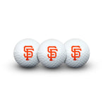 San Francisco Giants 3 Golf Balls In Clamshell