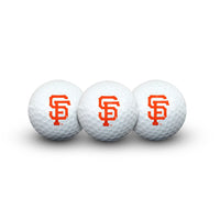 San Francisco Giants 3 Golf Balls In Clamshell
