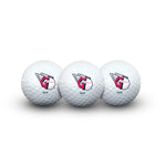 Cleveland Guardians 3 Golf Balls In Clamshell