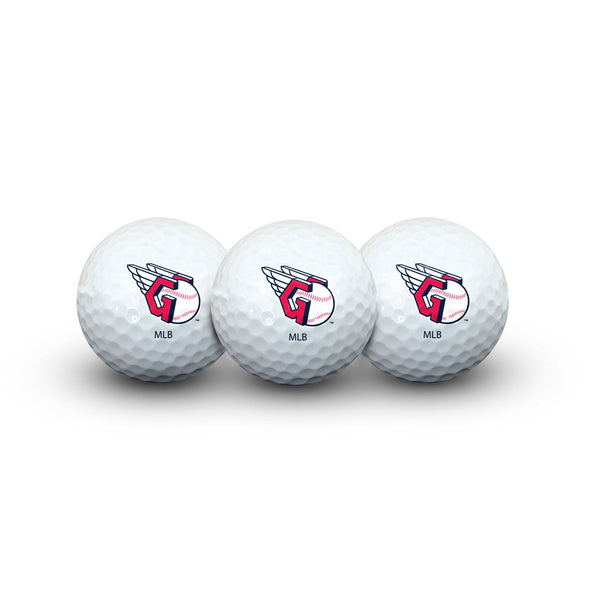 Cleveland Guardians 3 Golf Balls In Clamshell