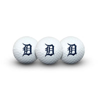 Detroit Tigers 3 Golf Balls In Clamshell