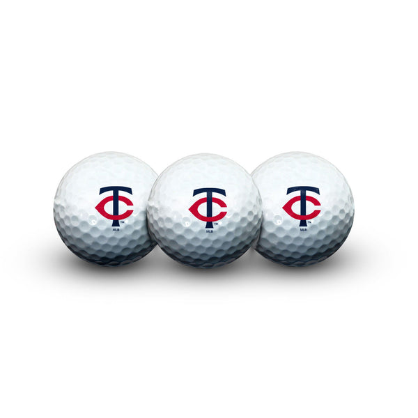 Minnesota Twins 3 Golf Balls In Clamshell