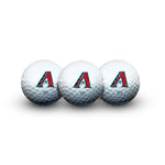 Arizona Diamondbacks 3 Golf Balls In Clamshell