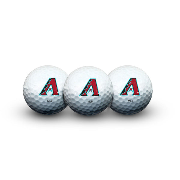 Arizona Diamondbacks 3 Golf Balls In Clamshell