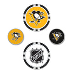 Pittsburgh Penguins Ball Marker Set of four
