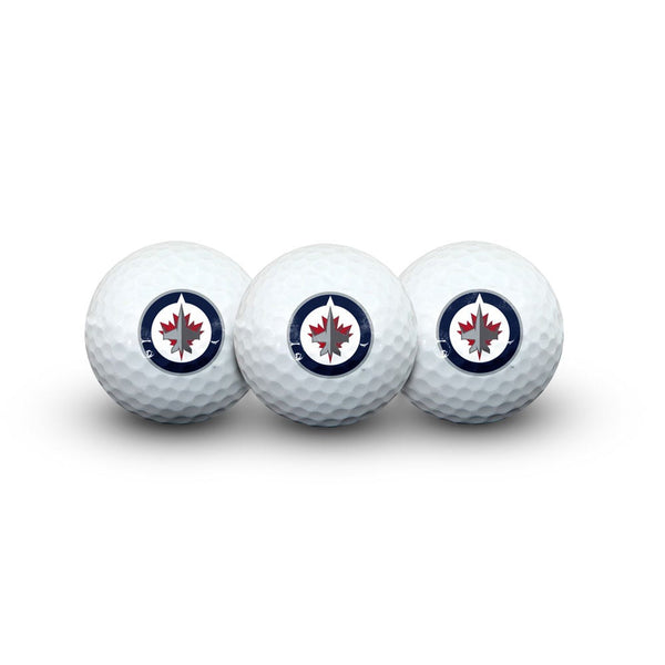 Winnipeg Jets 3 Golf Balls In Clamshell