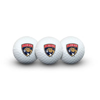 Florida Panthers 3 Golf Balls In Clamshell