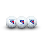 New York Rangers 3 Golf Balls In Clamshell