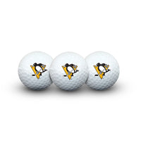 Pittsburgh Penguins 3 Golf Balls In Clamshell