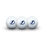 Tampa Bay Lightning 3 Golf Balls In Clamshell