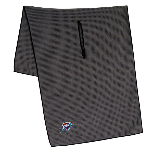 Oklahoma City Thunder Towel - Grey Microfiber 19" x 41"