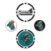 Wholesale-Coastal Carolina Chanticleers Ball Marker set Ball Marker Set of four