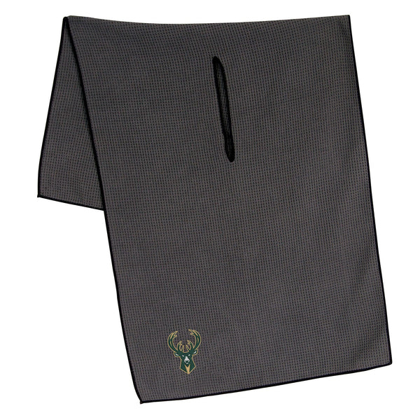 Milwaukee Bucks Towel - Grey Microfiber 19" x 41"