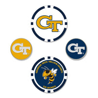 Wholesale-Georgia Tech Yellow Jackets Ball Marker Set of four