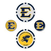 Wholesale-East Tennessee State Buccaneers Ball Marker Set of four