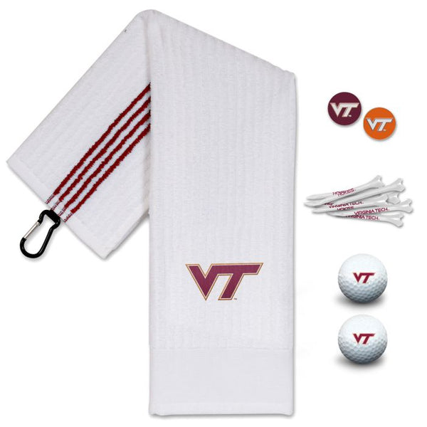 Wholesale-Virginia Tech Hokies Golf Set - Team Effort