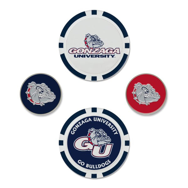 Wholesale-Gonzaga Bulldogs Ball Marker Set of four