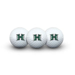 Wholesale-Hawaii Warriors 3 Golf Balls In Clamshell