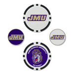 James Madison Dukes Ball Marker Set of four