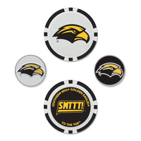 Wholesale-Southern Miss Golden Eagles Ball Marker Set of four