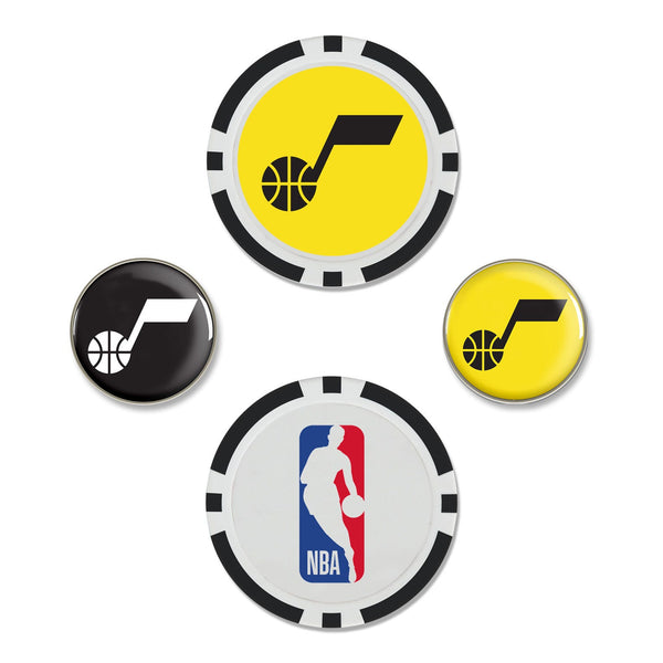 Utah Jazz Ball Marker Set of four