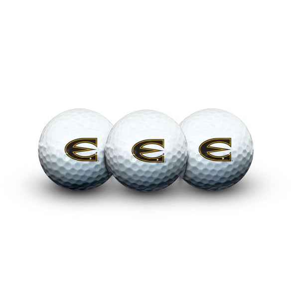 Wholesale-Emporia State Hornets 3 Golf Balls In Clamshell