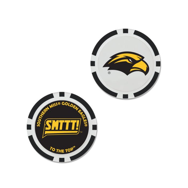 Wholesale-Southern Miss Golden Eagles Ball Marker - Oversized indiv.