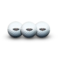 New Orleans Pelicans 3 Golf Balls In Clamshell