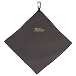 Tulsa Golden Hurricanes Towel - Grey Microfiber 15" x 15"