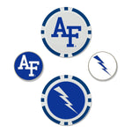 Air Force Falcons Ball Marker Set of four