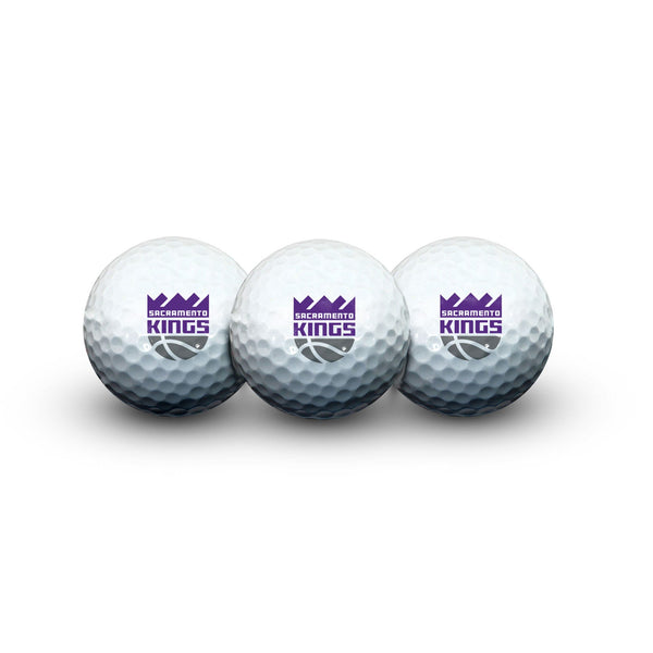 Sacramento Kings 3 Golf Balls In Clamshell