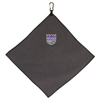 Sacramento Kings Towel - Grey Microfiber 15" x 15"