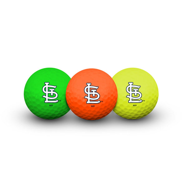 St. Louis Cardinals 3 Golf Balls In Clamshell