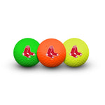 Boston Red Sox 3 Golf Balls In Clamshell