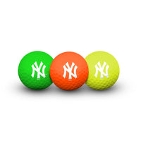 New York Yankees 3 Golf Balls In Clamshell