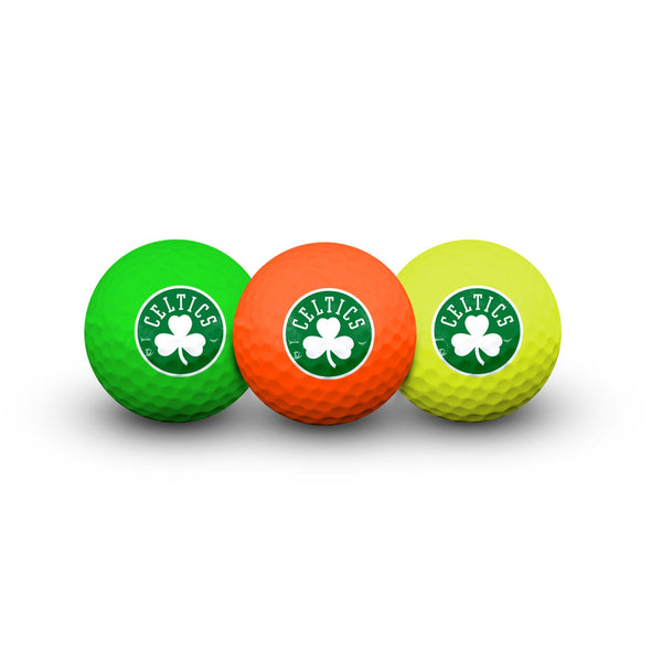 Boston Celtics 3 Golf Balls In Clamshell