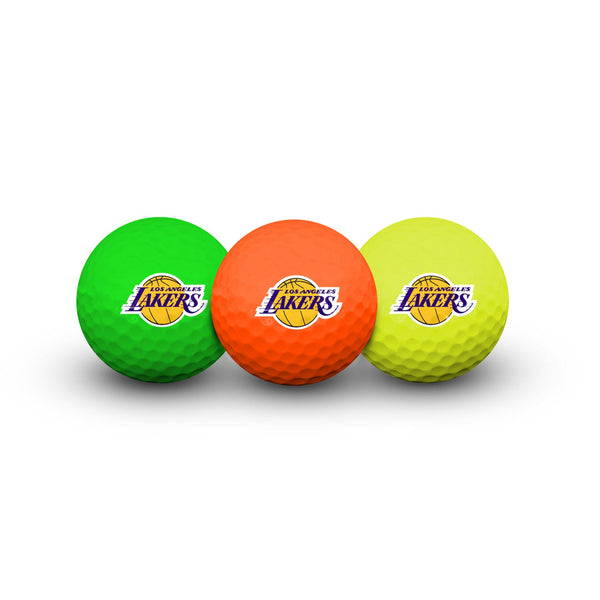 Los Angeles Lakers 3 Golf Balls In Clamshell