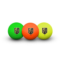 Vegas Golden Knights 3 Golf Balls In Clamshell