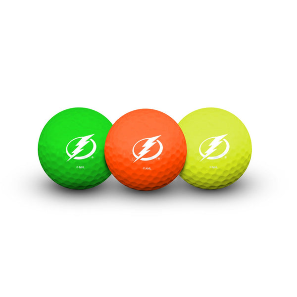 Tampa Bay Lightning 3 Golf Balls In Clamshell